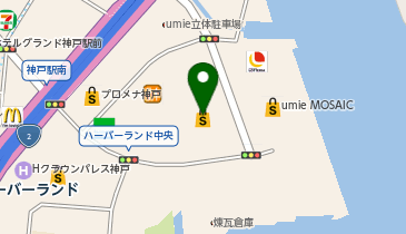 Milluflora(ミルフローラ) 神戸ハーバーランドumie店の地図画像