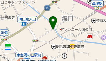 ジョウモン 溝口店の地図画像