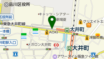 しぶそば 大井町店の地図画像