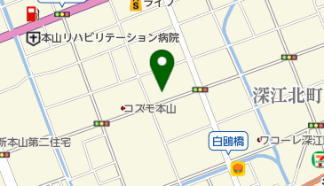 生鮮&業務スーパー ボトルワールドOK 本山店の地図画像