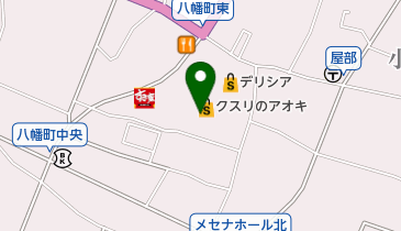 クスリのアオキ 墨坂店の地図画像