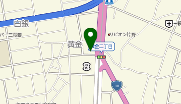 とんかつ専門 よしかつ 三萩野店の地図画像