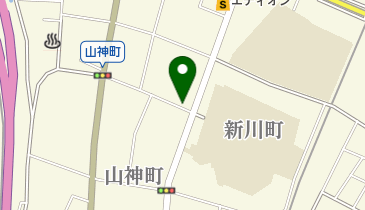 新川温泉の地図画像