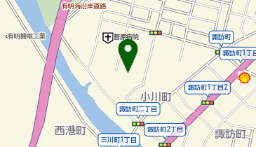 パークハウス 諏訪公園の地図画像