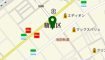 洋麺屋五右衛門 静岡曲金店の地図画像