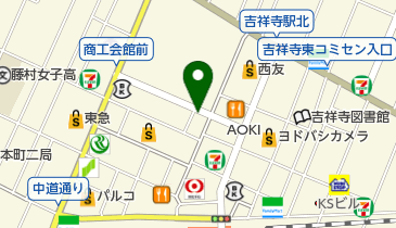 エステ&アロマ 吉祥寺サントリナの地図画像