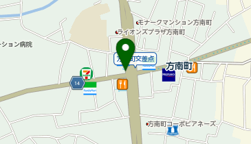 からあげ とり多津 方南町店の地図画像