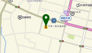 RIONE FURUKAWA(リオーネふるかわ)の地図画像