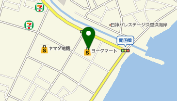 ヨークマート 久里浜店の地図画像