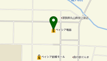 ベイシア電器 前橋モール店の地図画像