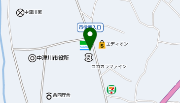ココカラファイン 中村店の地図画像