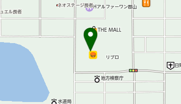 ステラおばさんのクッキー ザ・モール郡山店の地図画像