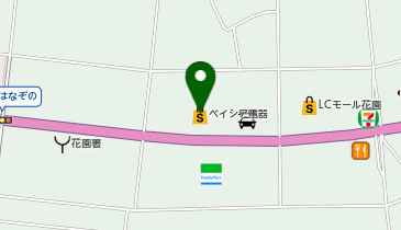ベイシア電器 花園インター店の地図画像