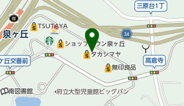 ステラおばさんのクッキー 泉北高島屋店の地図画像