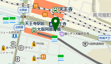 ステラおばさんのクッキー 阿倍野ごちそうビル店の地図画像