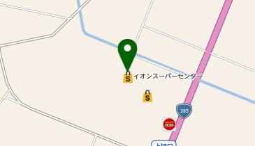 銀座 コージーコーナー イオンスーパーセンター五城目店の地図画像