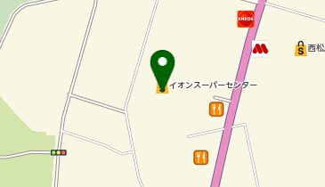 銀座 コージーコーナー イオンスーパーセンター横手南店の地図画像