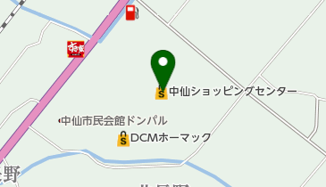 銀座 コージーコーナー イオン中仙店の地図画像