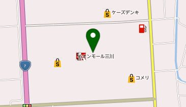 銀座 コージーコーナー イオン三川店の地図画像