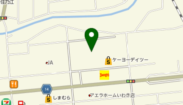 銀座 コージーコーナー ヨークベニマル湯本南店の地図画像