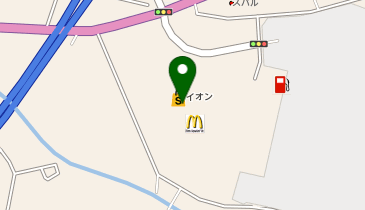 銀座 コージーコーナー イオン白河西郷店の地図画像