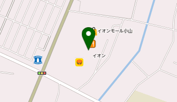 銀座 コージーコーナー イオン小山店の地図画像