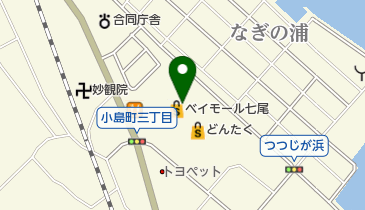 ベイモール七尾の地図画像