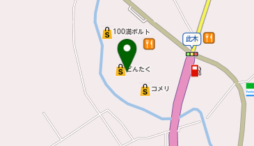 どんたく 穴水店の地図画像