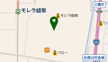 ちゃんぽん亭総本家 モレラ岐阜店の地図画像