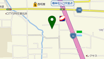 松山生協 石井店の地図画像