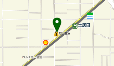 松山生協 西雄郡店の地図画像