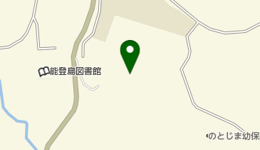 七尾市能登島グラウンドの地図画像