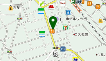 アサクラメガネ わらび店の地図画像