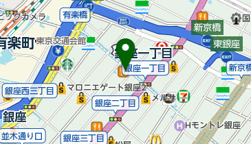 CARAN d'ACHE(カラン ダッシュ) 銀座ブティックの地図画像