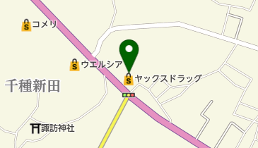 ヤックスデイサービスセンター富津の地図画像