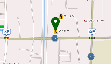 LAMU(ラムー) 和歌山西浜店の地図画像