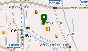 GRiN store(グリンストア) イオンモール伊丹店の地図画像