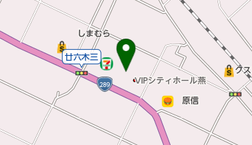ほぐしの名人 燕中央店の地図画像