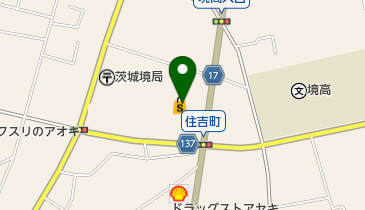 ほぐしの名人 境町店の地図画像