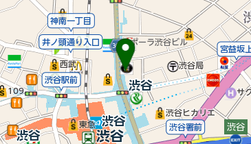 名代富士そば 明治通り店の地図画像