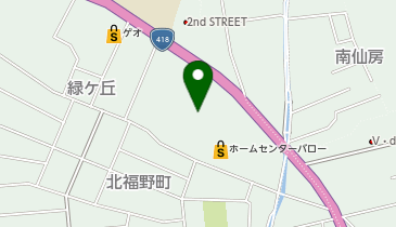 スパークル バロー関緑ヶ丘店の地図画像