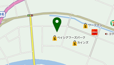 スパークル ベイシア関店の地図画像