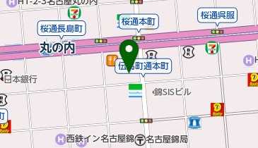 マセラティ名古屋の地図画像