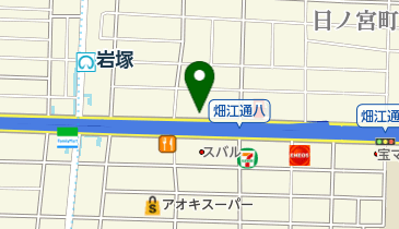 大一 畑江通店の地図画像