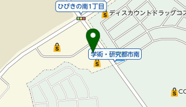 ホームプラザナフコ 学研都市ひびきの店 資材館の地図画像