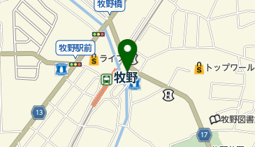 Century21(センチュリートゥエンティーワン)ルームプランツの地図画像
