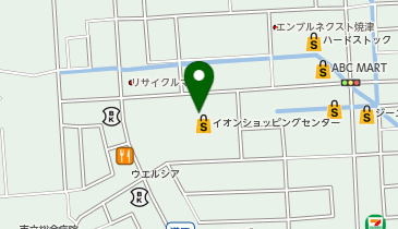銀座コージーコーナー イオン焼津店の地図画像