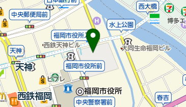 ヤマハミュージック 福岡店の地図画像