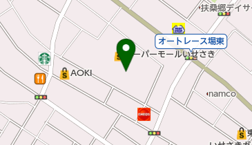 HOSOGAI FUTSAL PLATZ(ホソガイ フットサル プラッツ)の地図画像