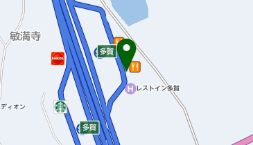 おいもさんのお店 らぽっぽ 名神高速道路の地図画像